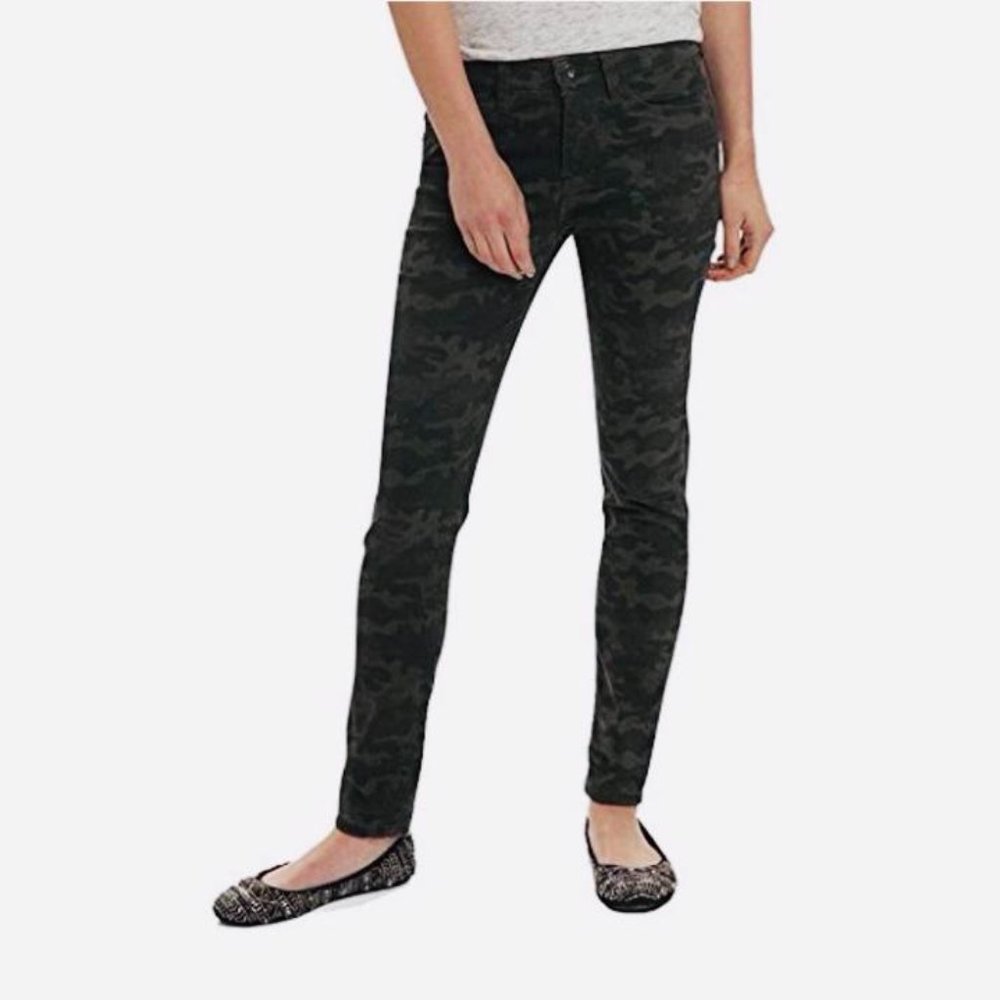 UNIONBAY Camo Skinny Ankle Jeans